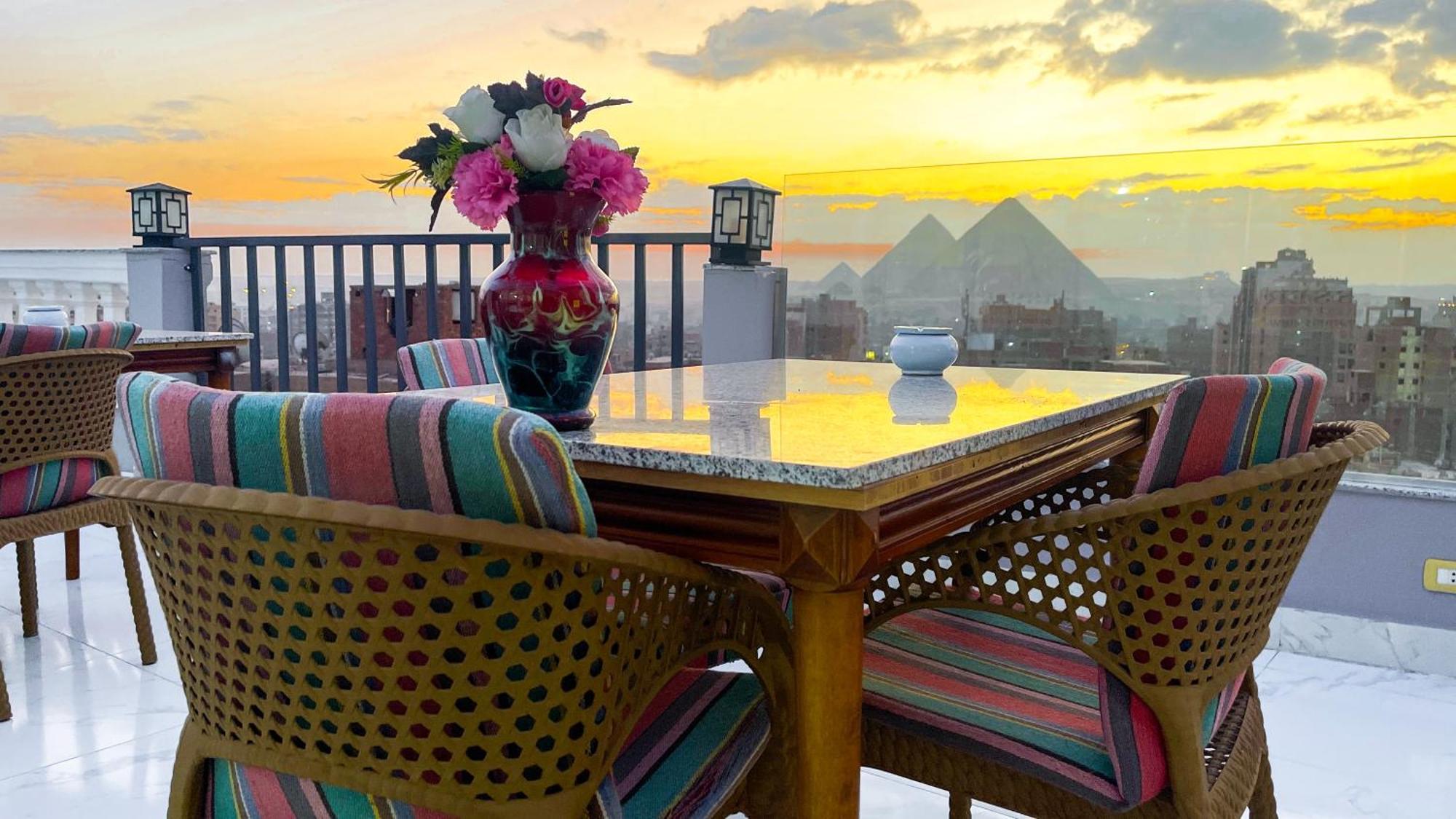 New Asser Hotel Pyramid Kafret el-Gabal Eksteriør bilde