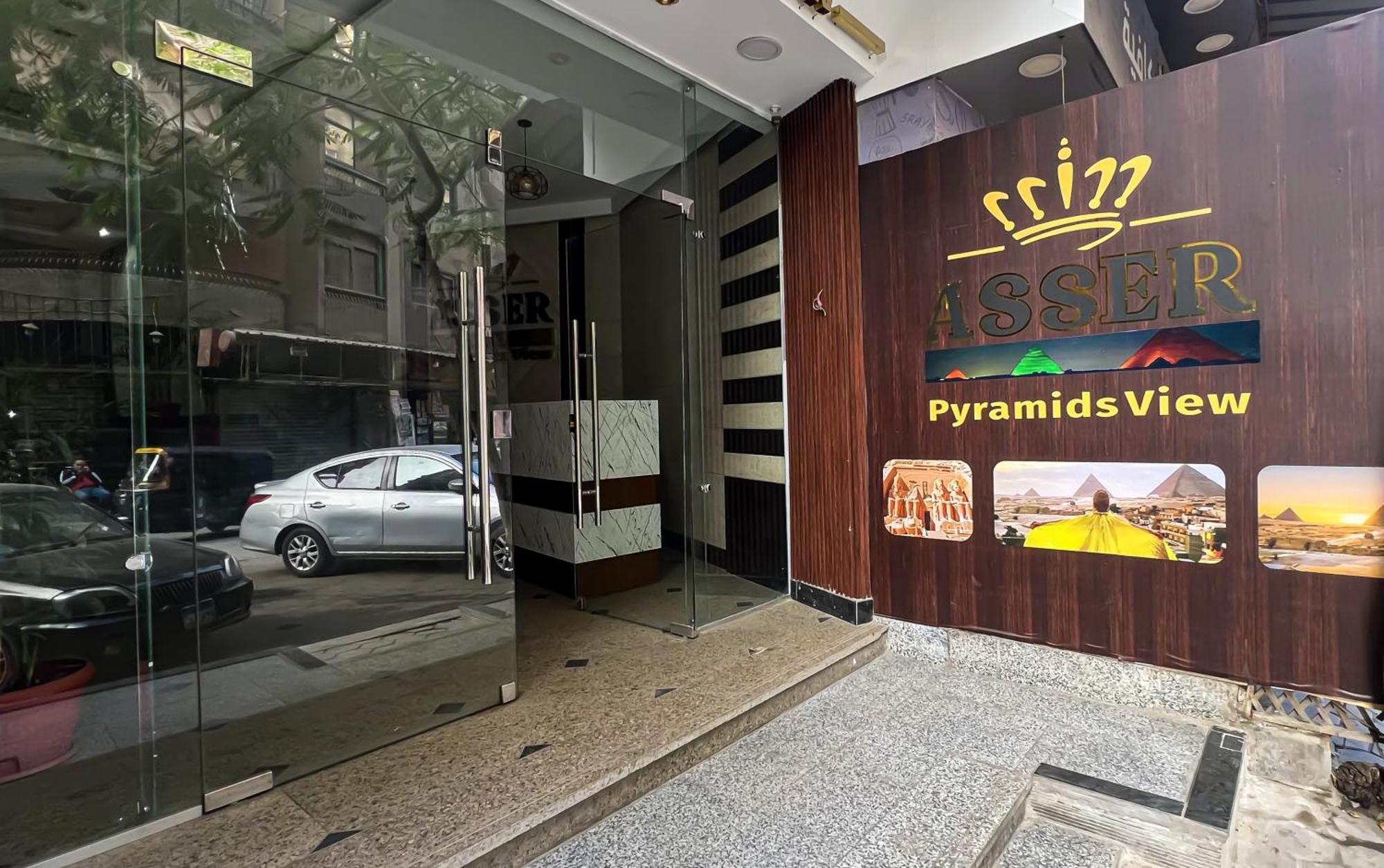 New Asser Hotel Pyramid Kafret el-Gabal Eksteriør bilde