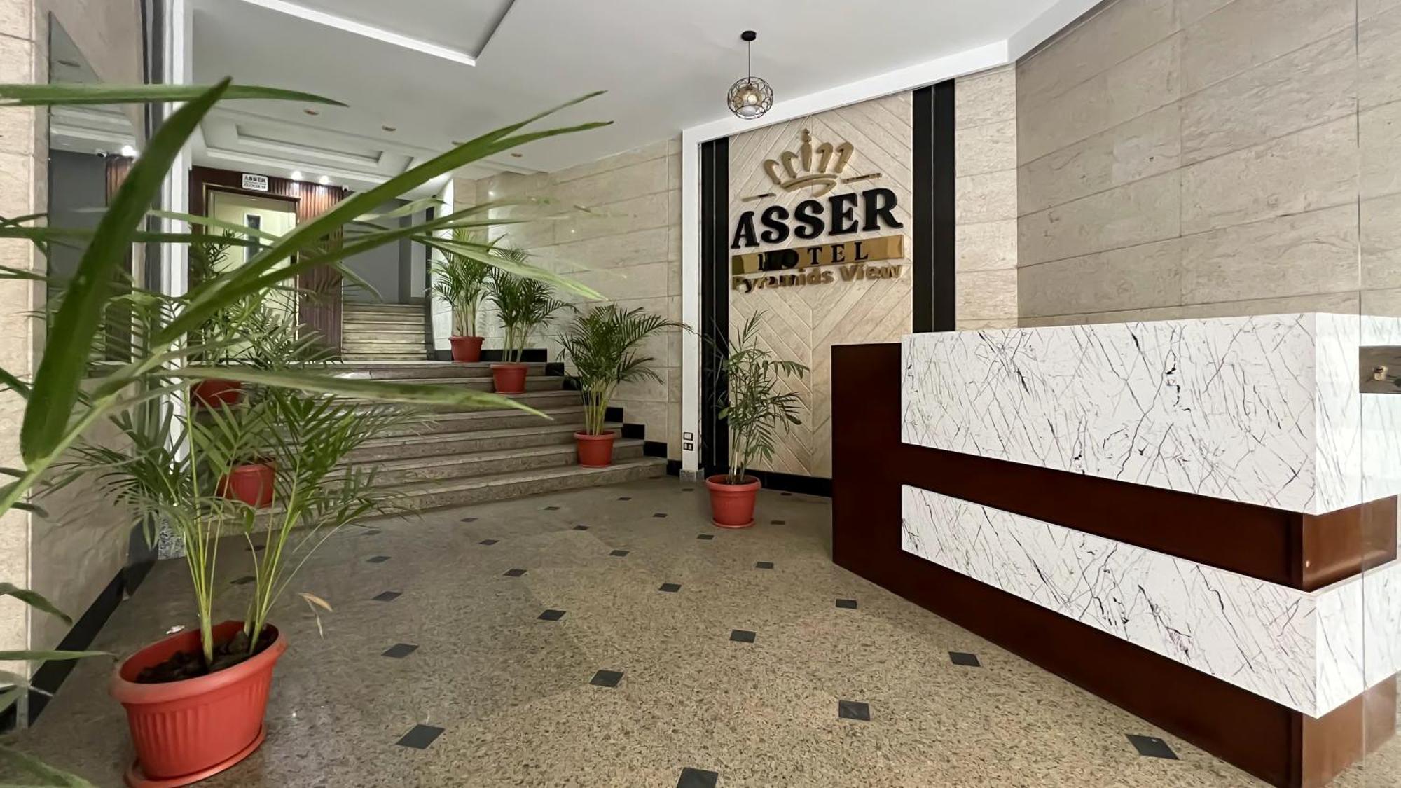 New Asser Hotel Pyramid Kafret el-Gabal Eksteriør bilde