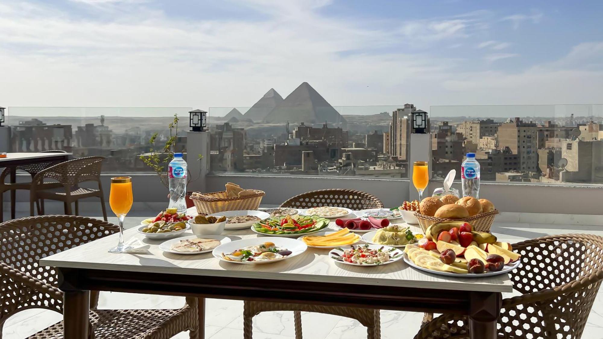 New Asser Hotel Pyramid Kafret el-Gabal Eksteriør bilde