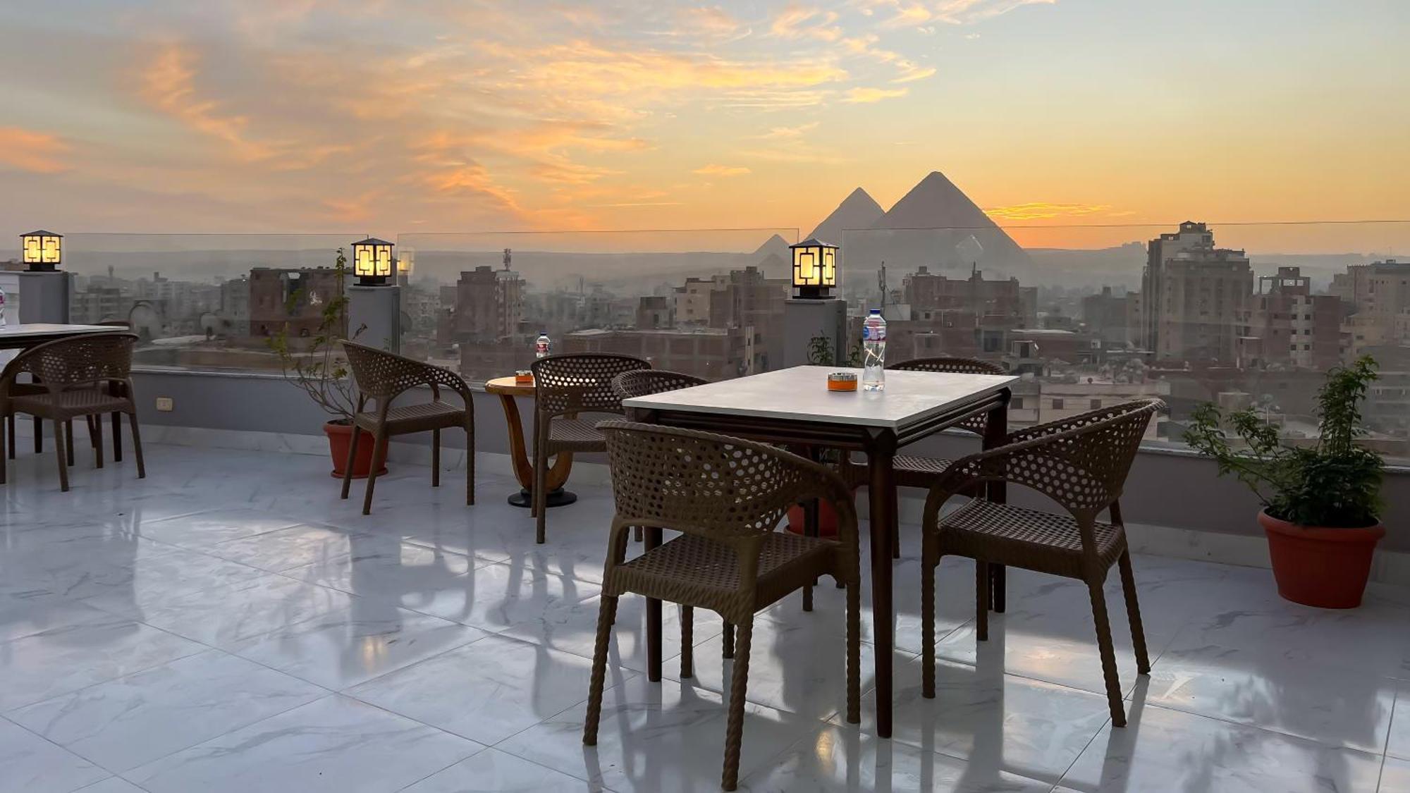 New Asser Hotel Pyramid Kafret el-Gabal Eksteriør bilde