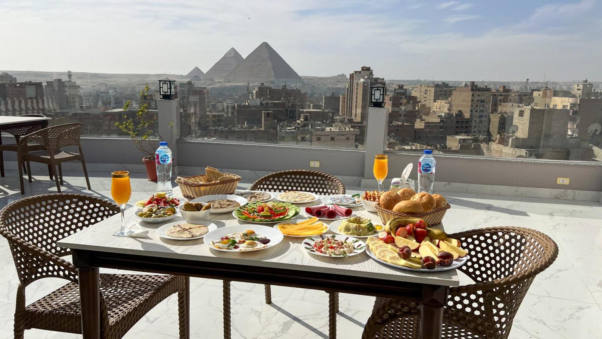 New Asser Hotel Pyramid Kafret el-Gabal Eksteriør bilde